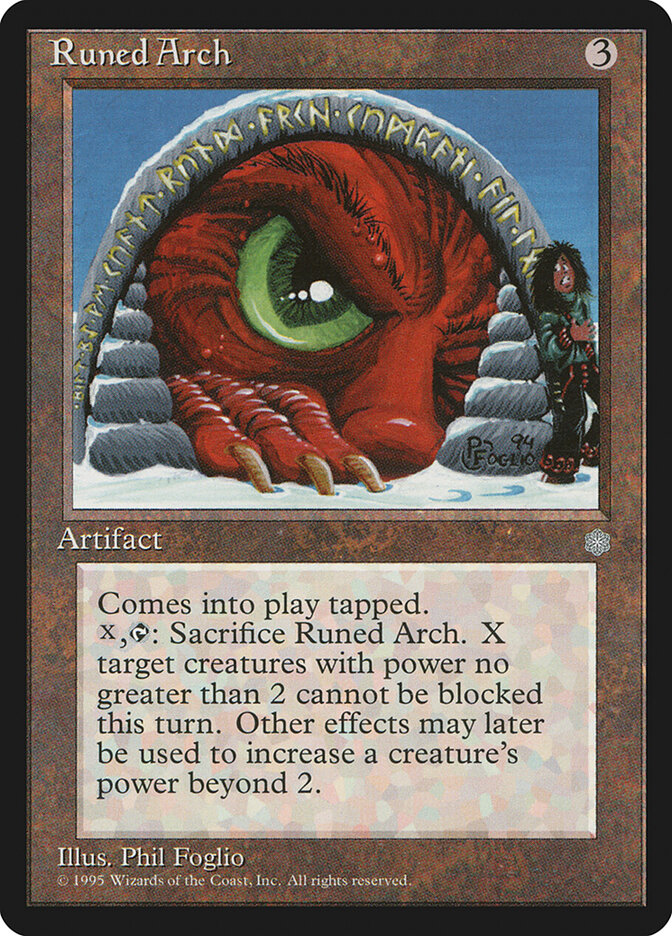 Runed Arch - Ice Age 334