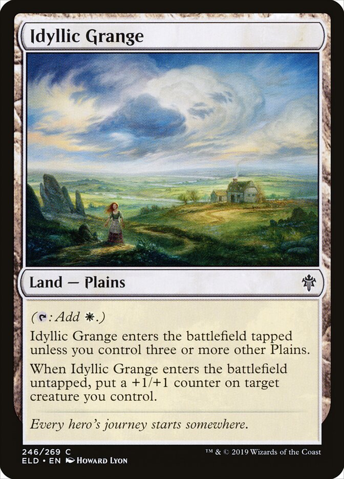 Idyllic Grange - Throne of Eldraine 246 (Foil)