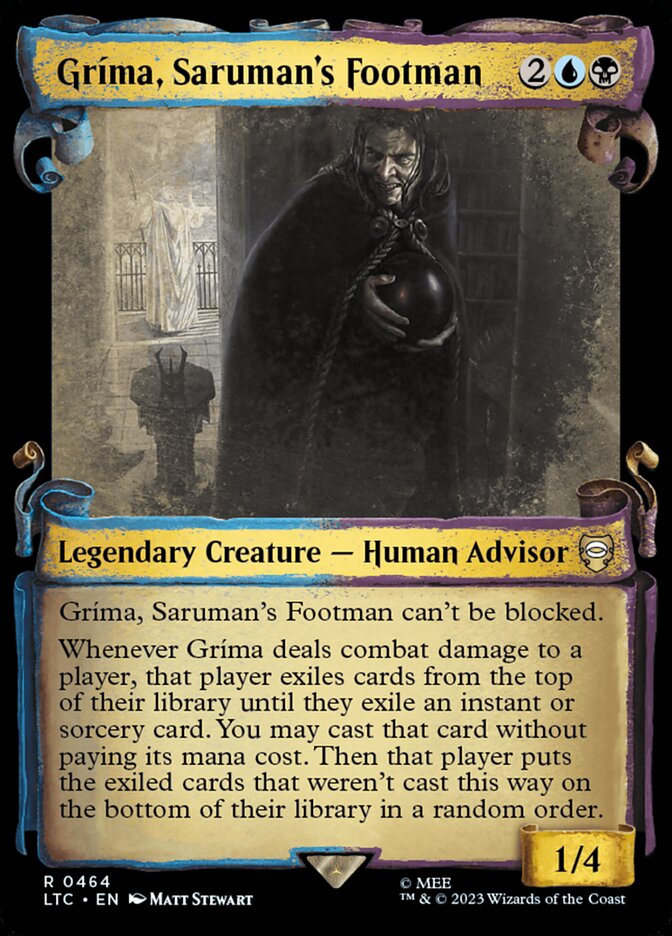 Gríma, Saruman's Footman - Tales of Middle-earth Commander 464