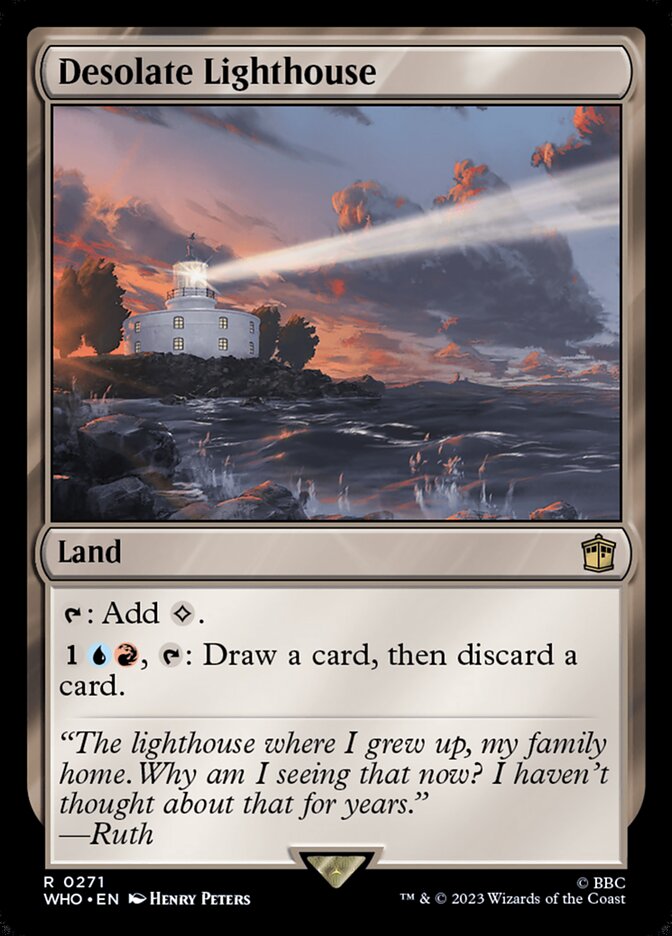Desolate Lighthouse - WHO 271