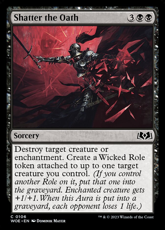 Shatter the Oath - Wilds of Eldraine 106 (Foil)