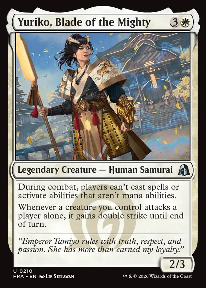 Yuriko, Blade of the Mighty - Reality Fracture 210