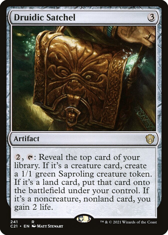 Druidic Satchel - C21 241