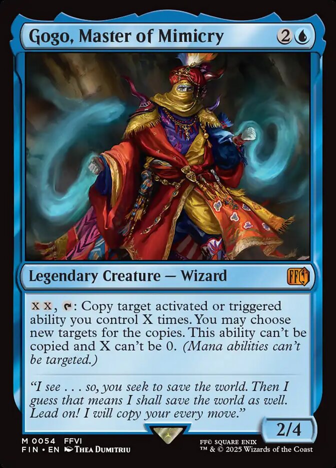 Gogo, Master of Mimicry - FIN 54
