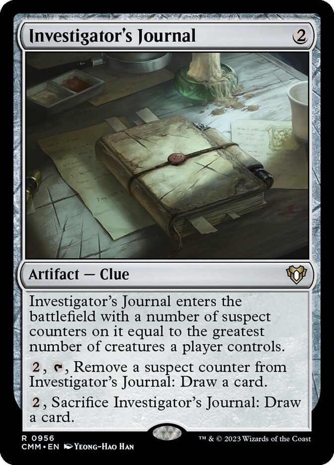 Investigator's Journal - CMM 956