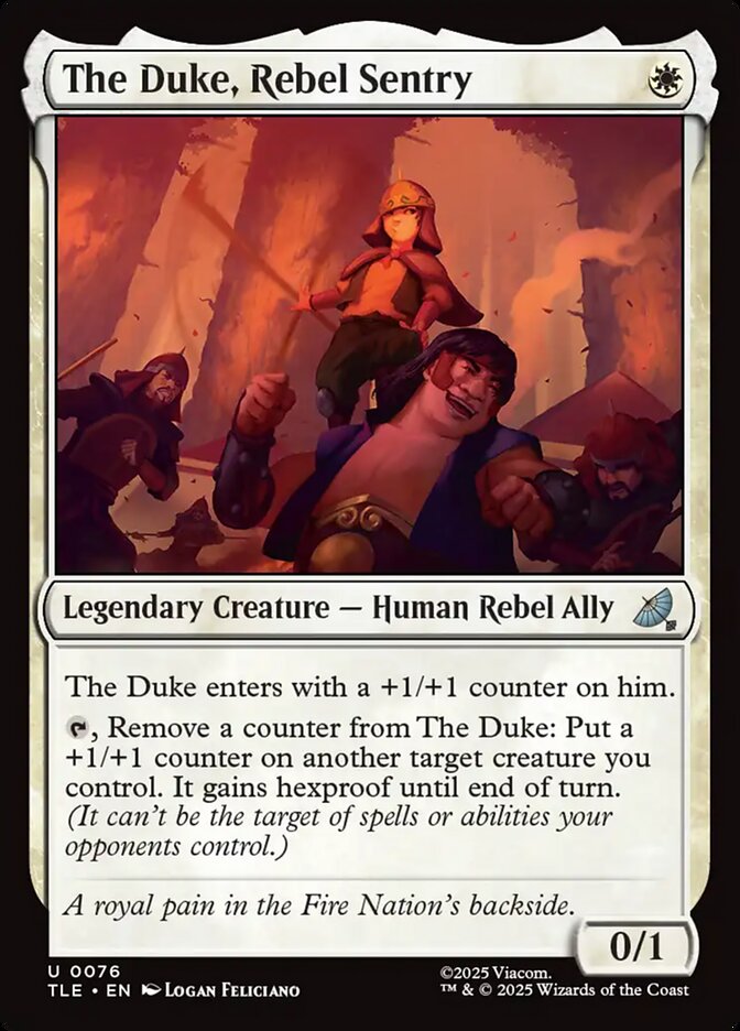 The Duke, Rebel Sentry - TLE 76