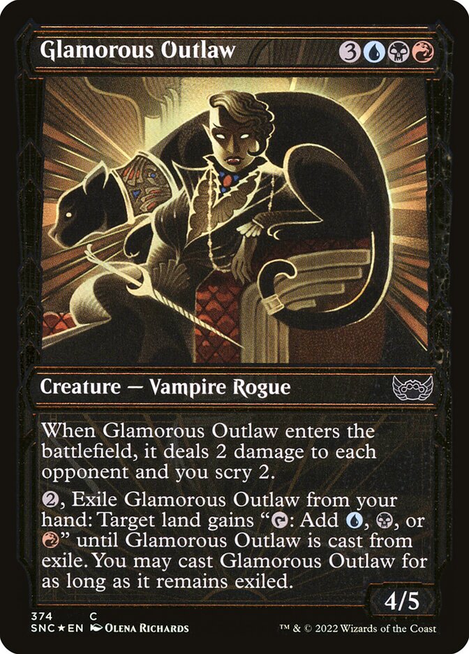 Glamorous Outlaw - SNC 374 (Foil)