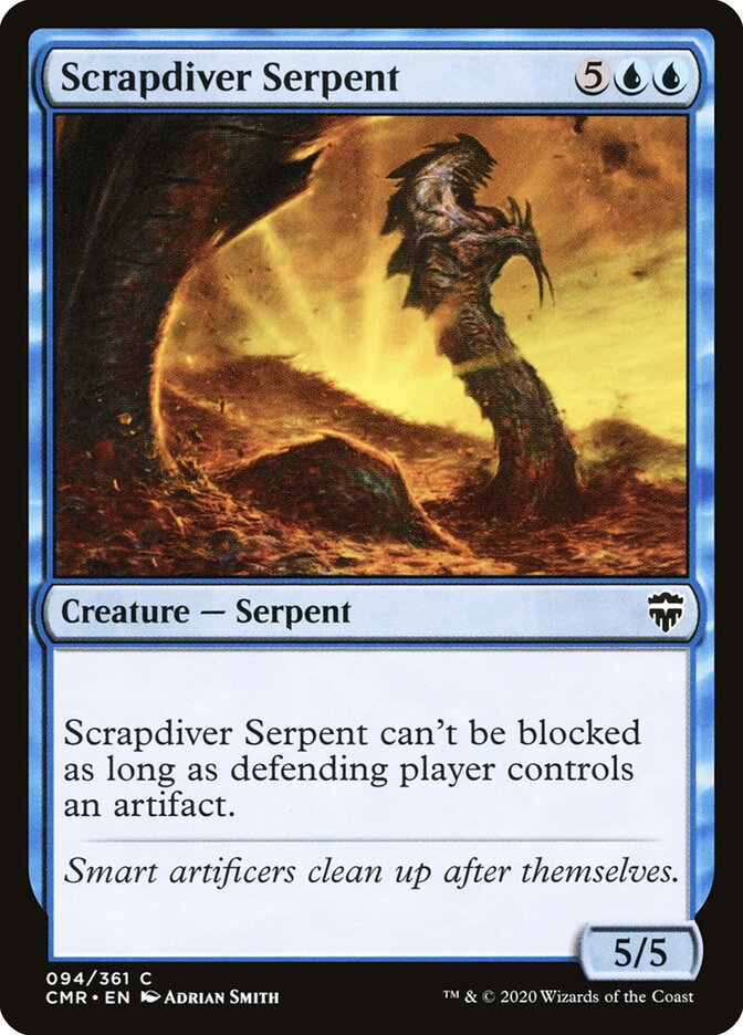 Scrapdiver Serpent - Commander Legends 94