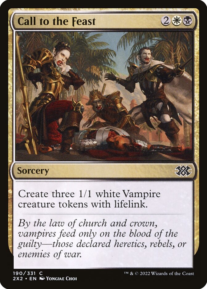 Call to the Feast - Double Masters 2022 190 (Foil)