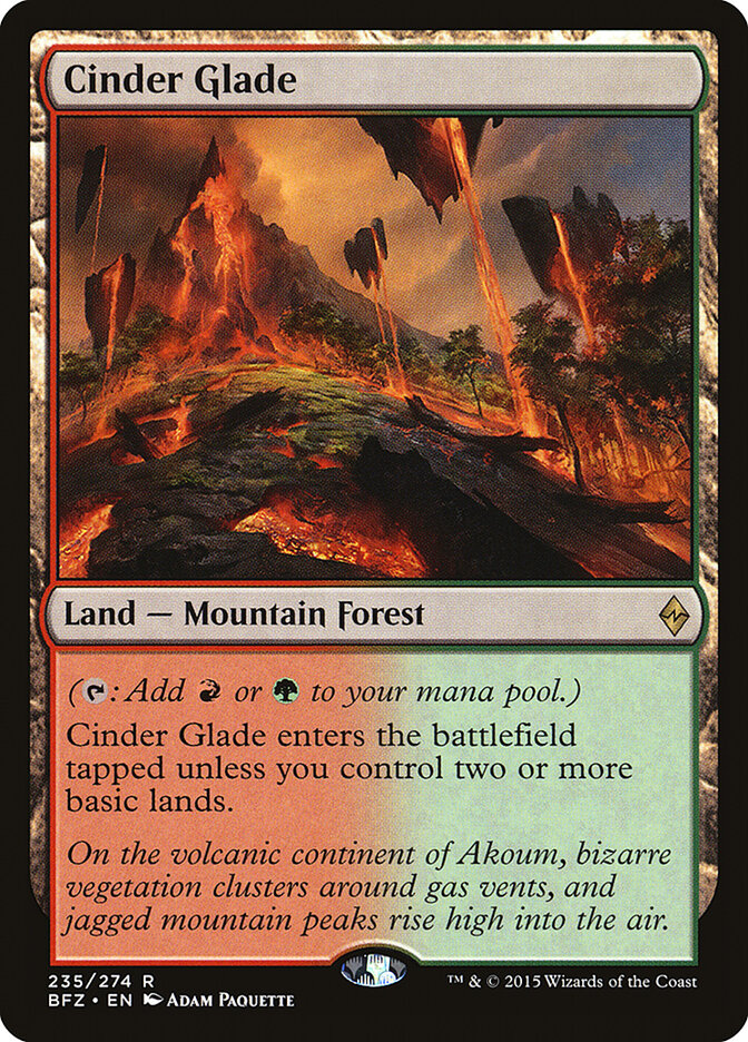 Cinder Glade - Battle for Zendikar 235