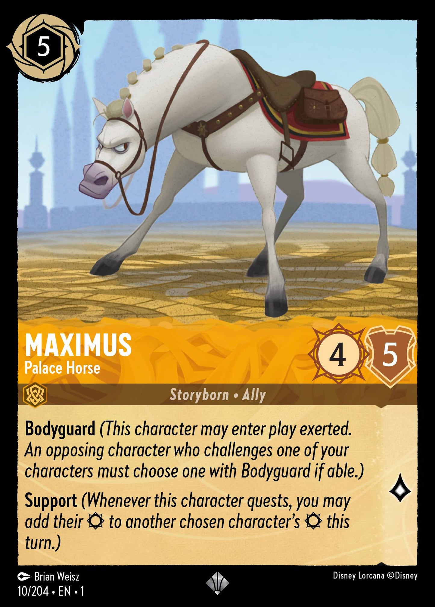 Maximus - Palace Horse - The First Chapter 10/204 - Near Mint - Ungraded