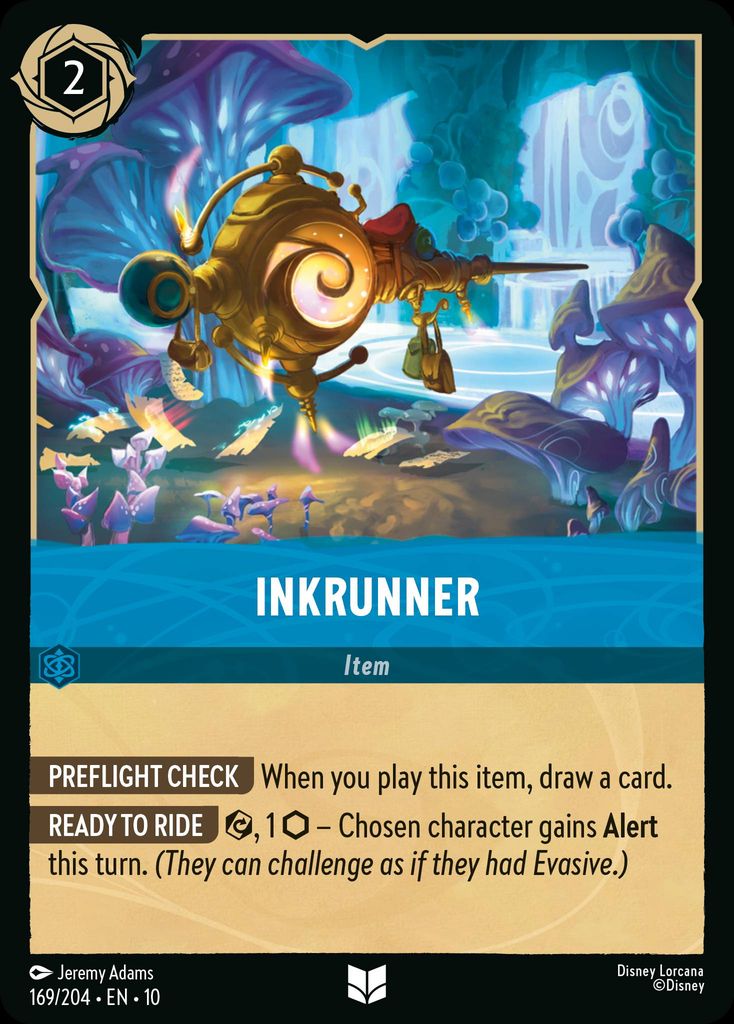Inkrunner - Whispers in the Well 169/204 (Foil) - Near Mint - Ungraded