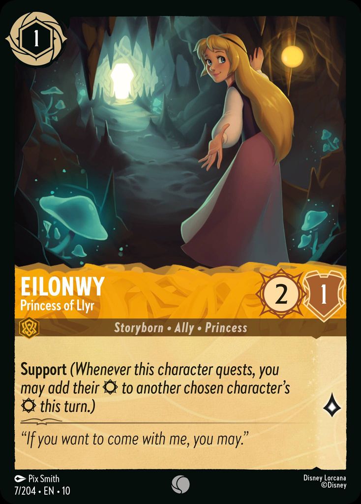 Eilonwy - Princess of Llyr - Whispers in the Well 7/204 - Near Mint