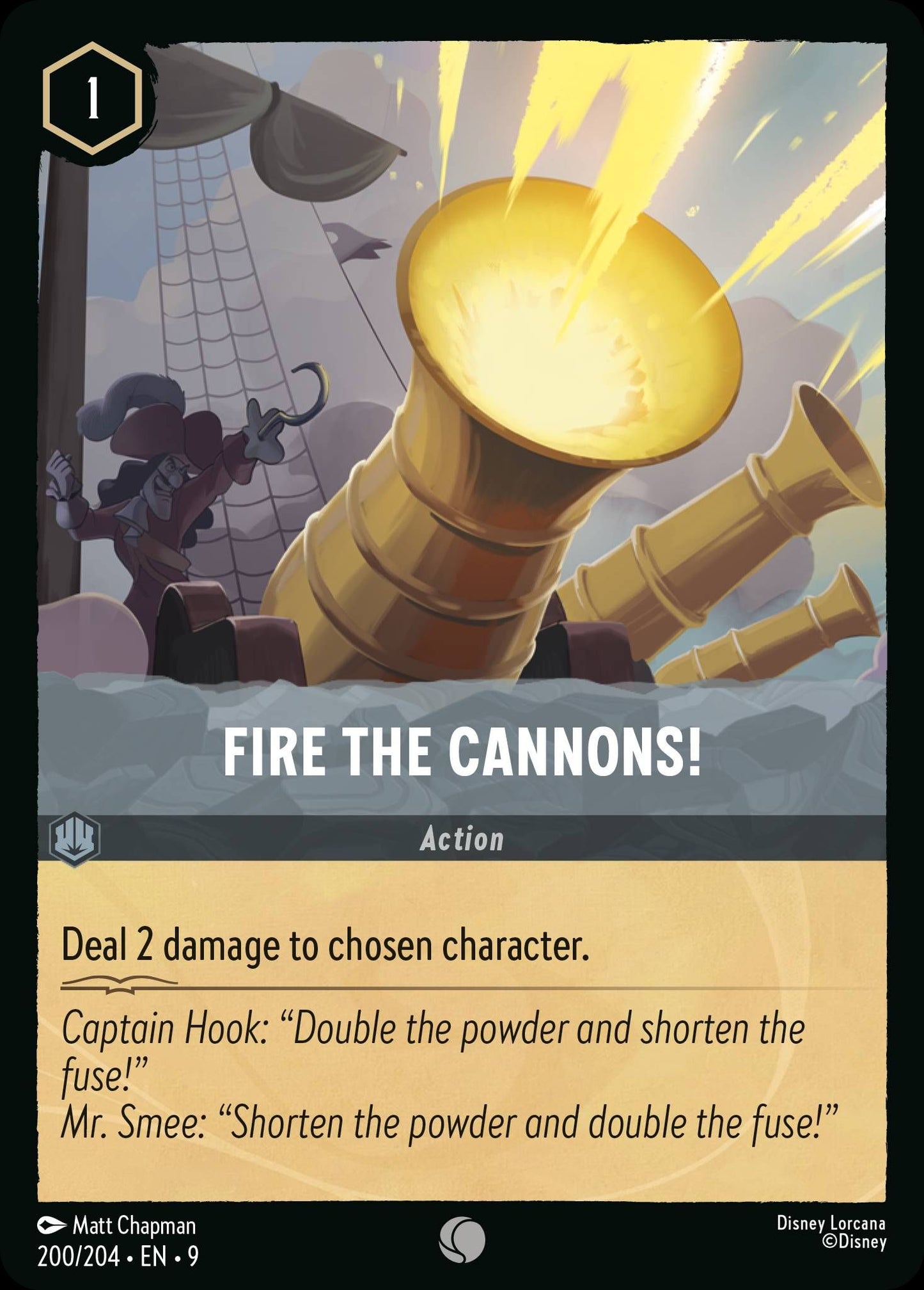 Fire the Cannons! - Fabled 200/204 (Foil) - Near Mint - Ungraded
