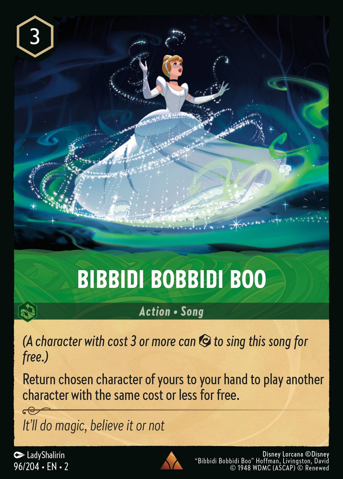 Bibbidi Bobbidi Boo - 96/204