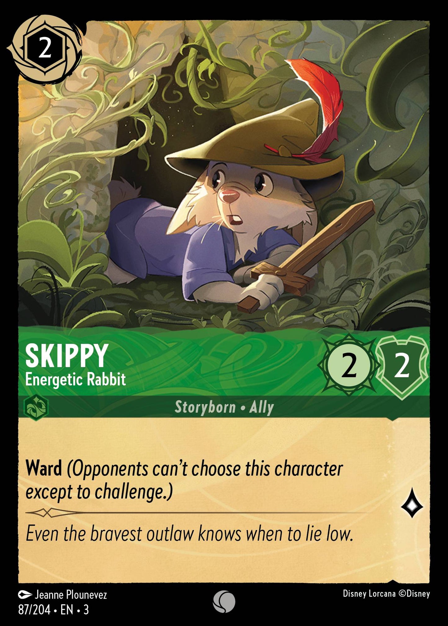 Skippy - Energetic Rabbit - 87/204 (Foil)