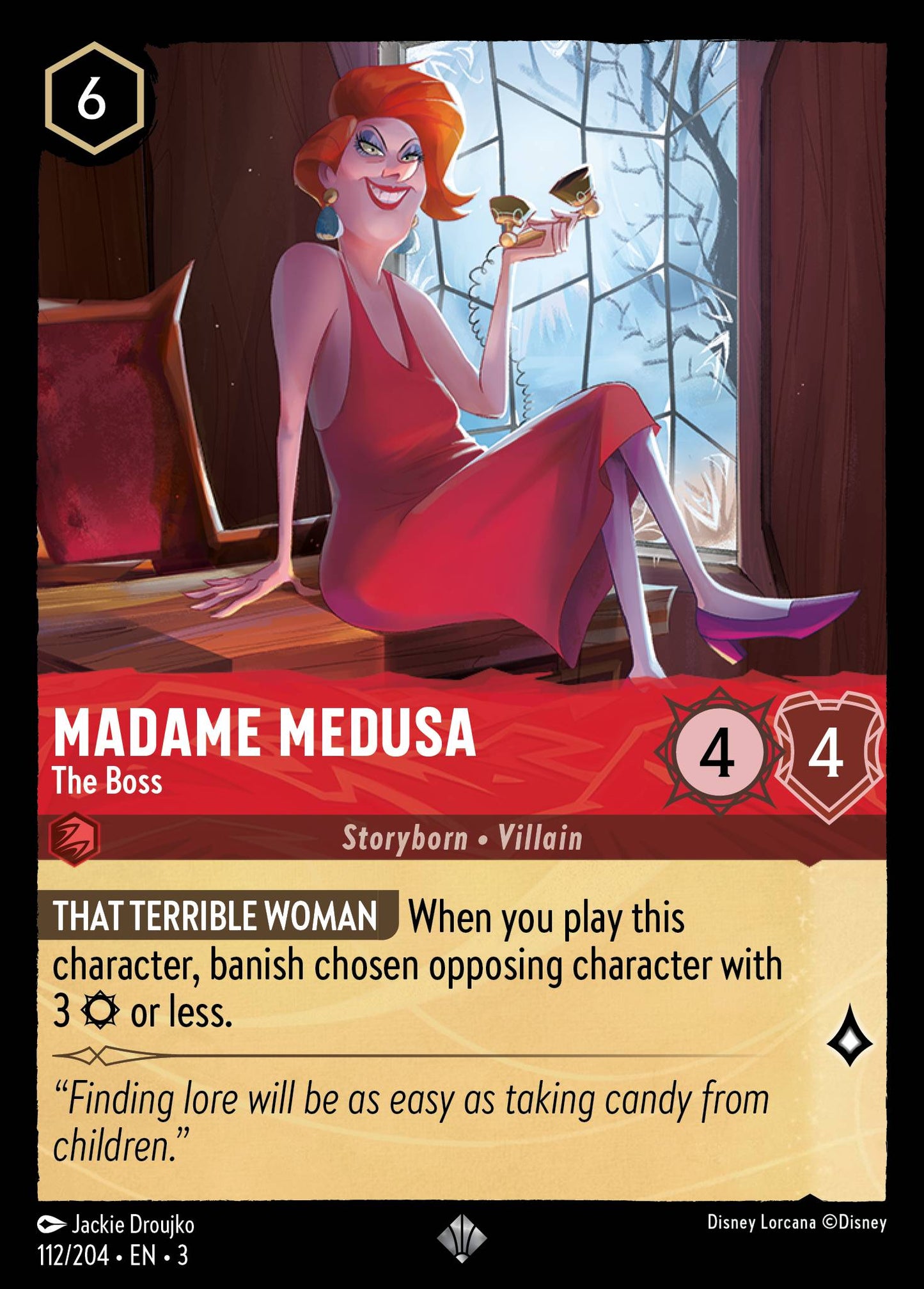 Madame Medusa - The Boss - Into the Inklands 112/204 - Near Mint