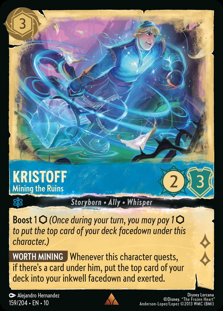 Kristoff - Mining the Ruins - Whispers in the Well 159/204 - Near Mint