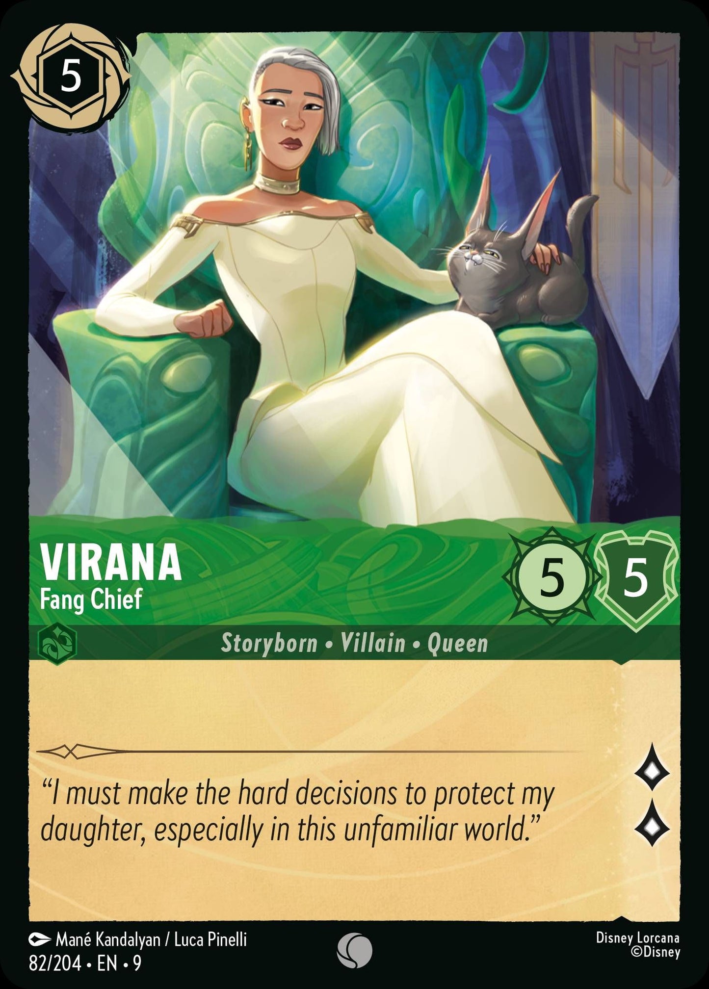 Virana - Fang Chief - Fabled 82/204 (Foil) - Near Mint