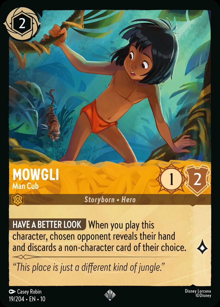 Mowgli - Man Cub - Whispers in the Well 19/204 - Near Mint