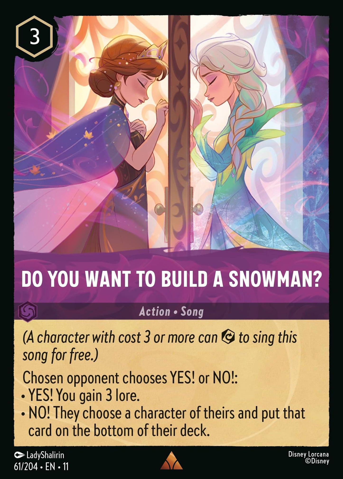 Do You Want To Build A Snowman? - Winterspell 61/204 - Near Mint