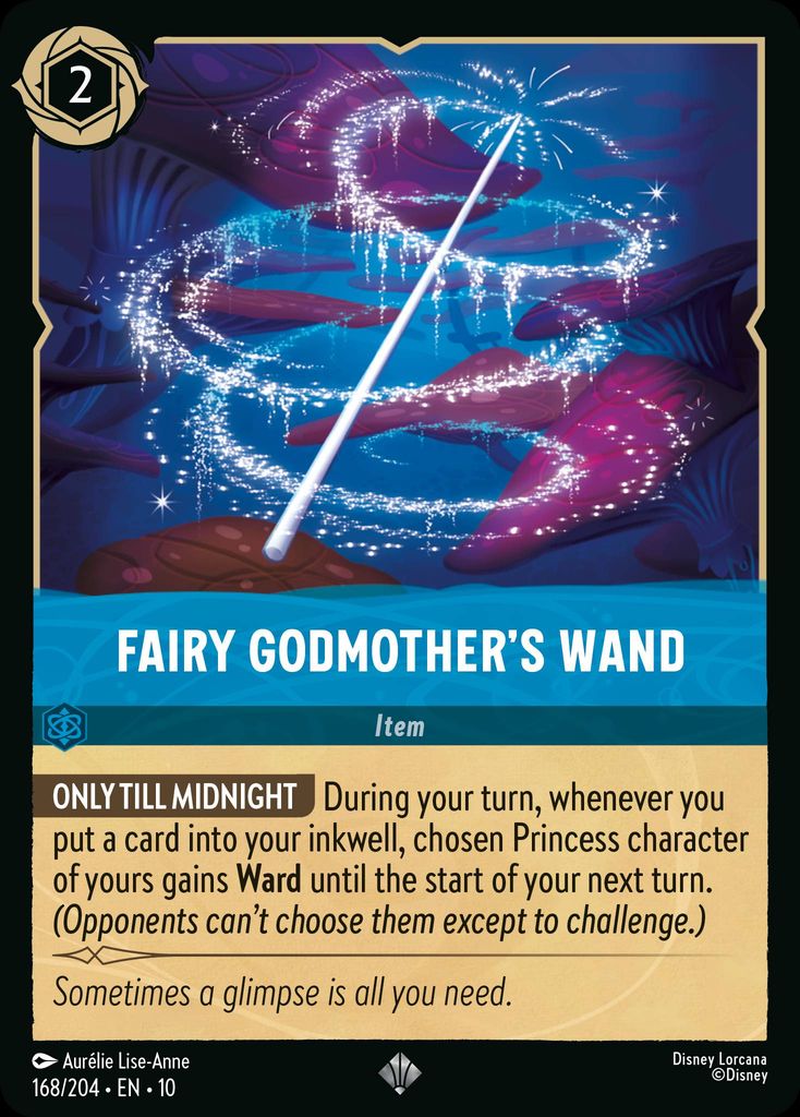 Fairy Godmother's Wand - Whispers in the Well 168/204 - Near Mint