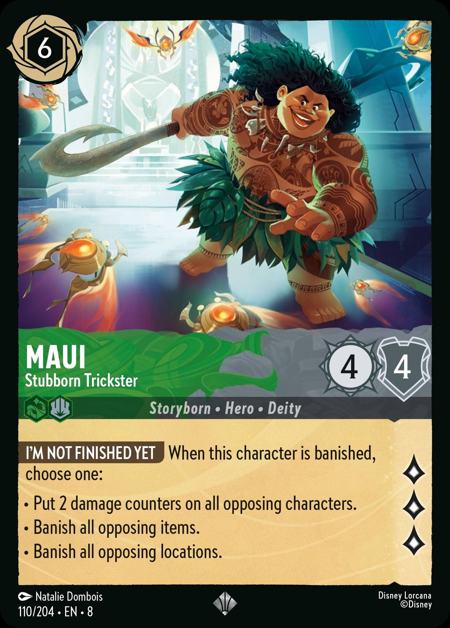 Maui - Stubborn Trickster - Reign of Jafar 110/204