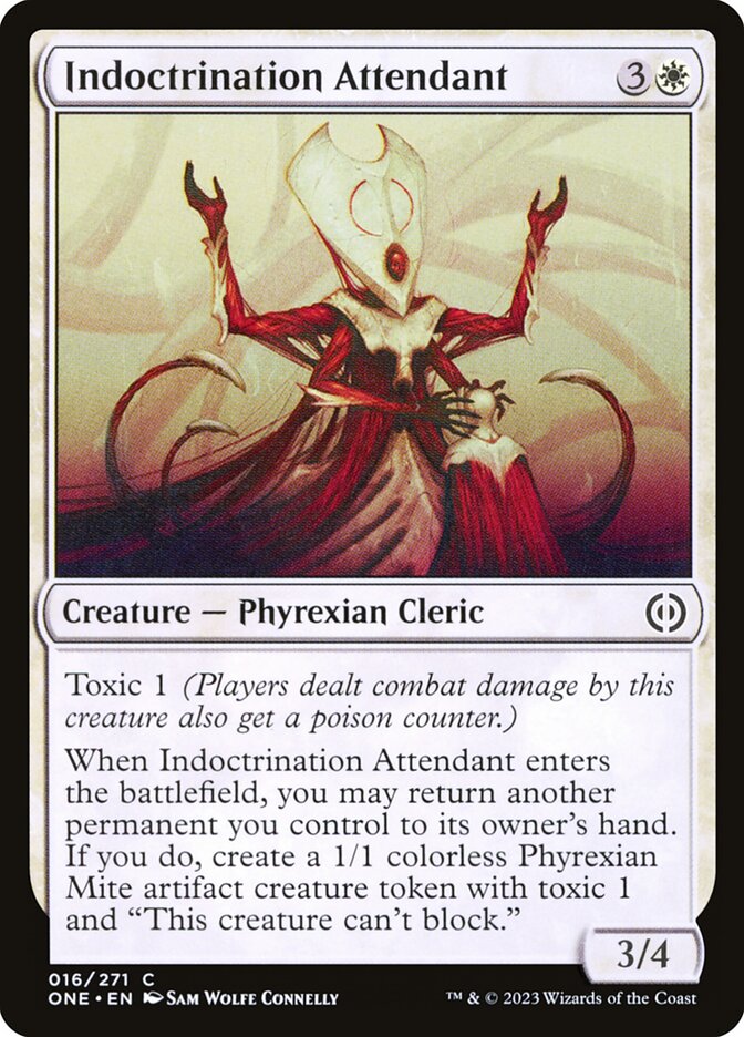 Indoctrination Attendant - Phyrexia: All Will Be One 16