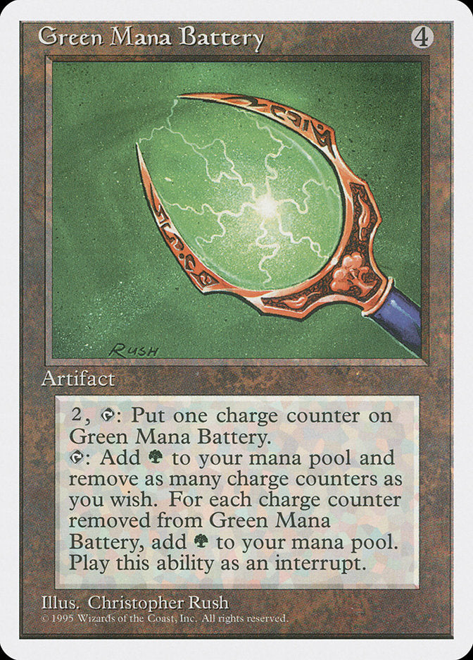 Green Mana Battery - 4ED 323