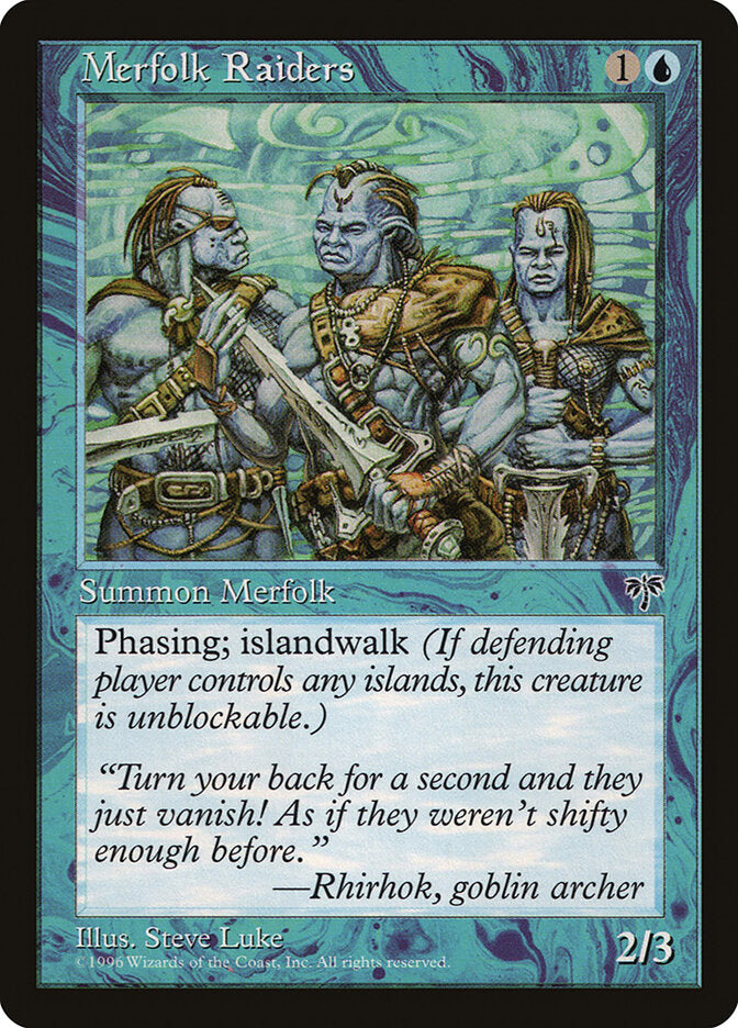 Merfolk Raiders - Mirage 75