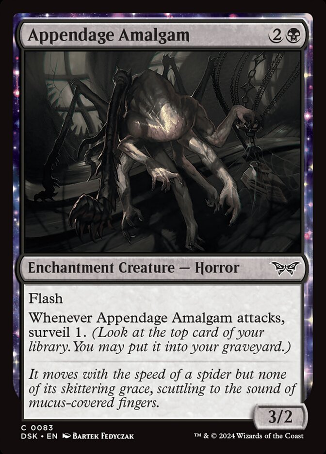 Appendage Amalgam - Duskmourn: House of Horror 83 (Foil)