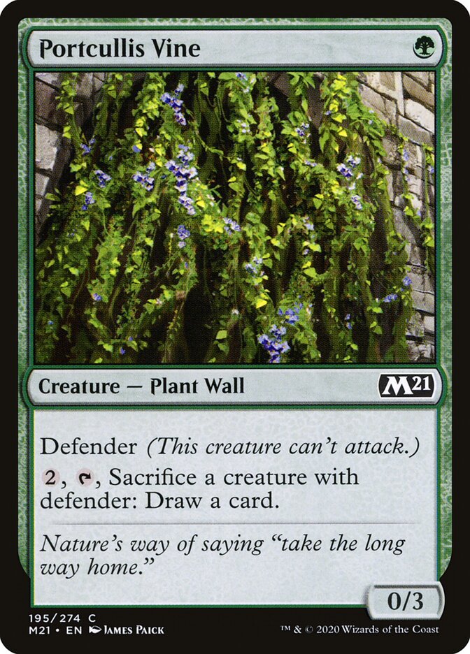 Portcullis Vine - Core Set 2021 195