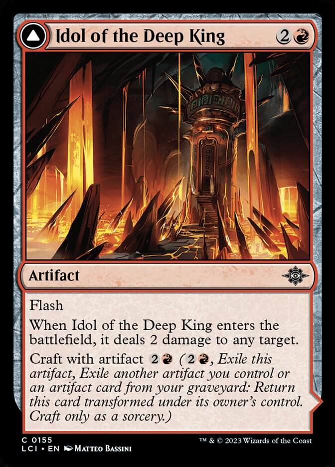 Idol of the Deep King - The Lost Caverns of Ixalan 155