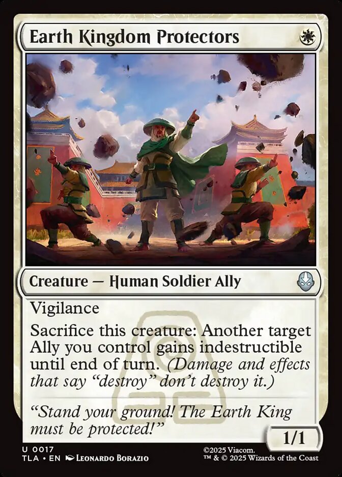 Earth Kingdom Protectors - TLA 17 (Foil)