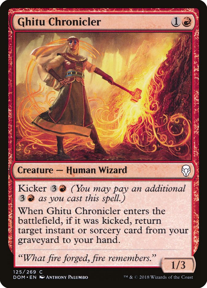 Ghitu Chronicler - Dominaria 125