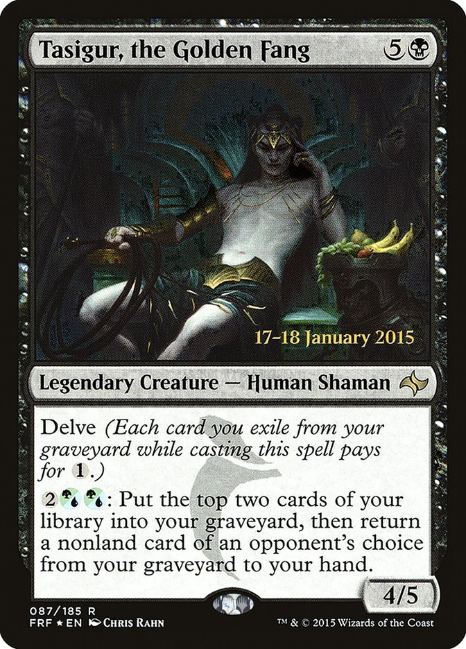 Tasigur, the Golden Fang - Fate Reforged Promos 87s (Foil)