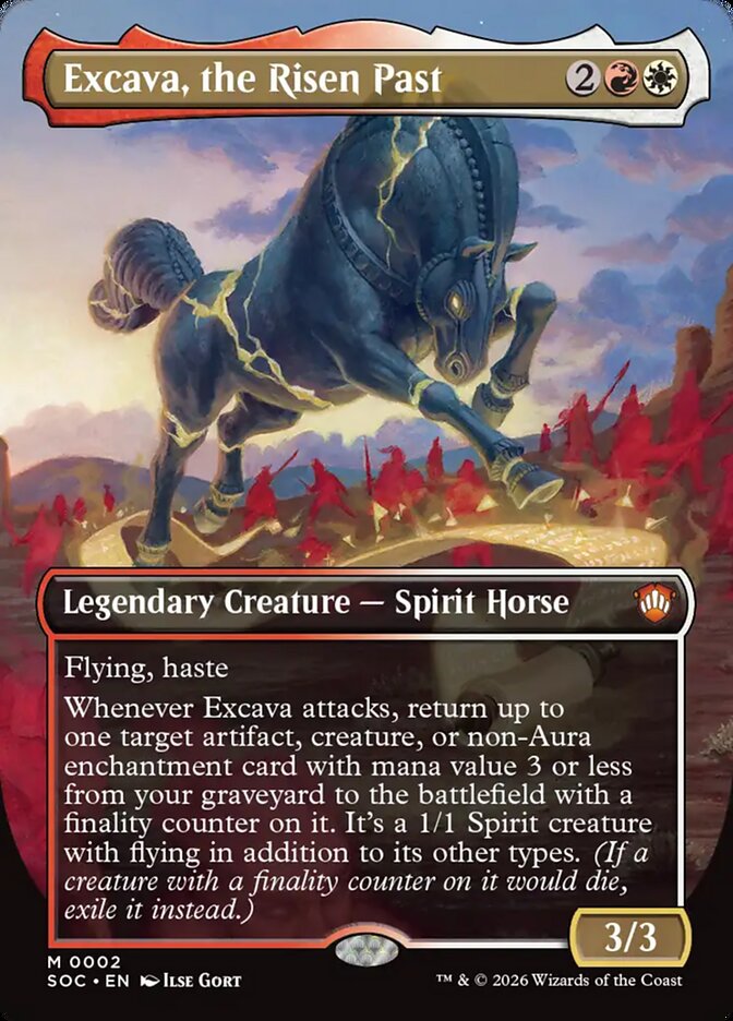 Excava, the Risen Past - Secrets of Strixhaven Commander 2