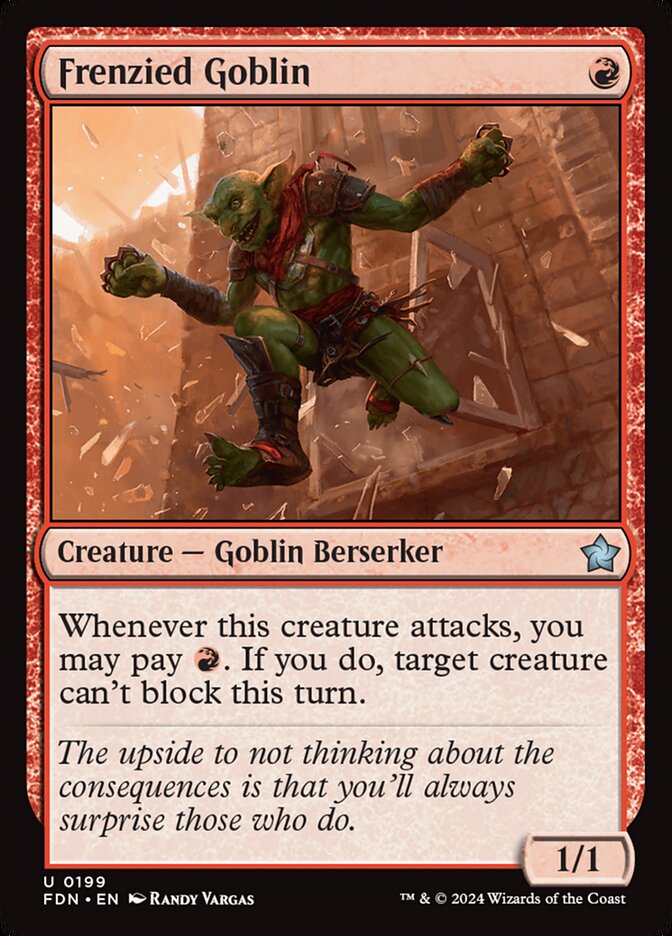 Frenzied Goblin - Foundations 199