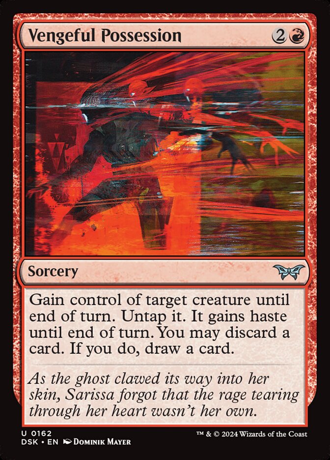 Vengeful Possession - Duskmourn: House of Horror 162 (Foil)