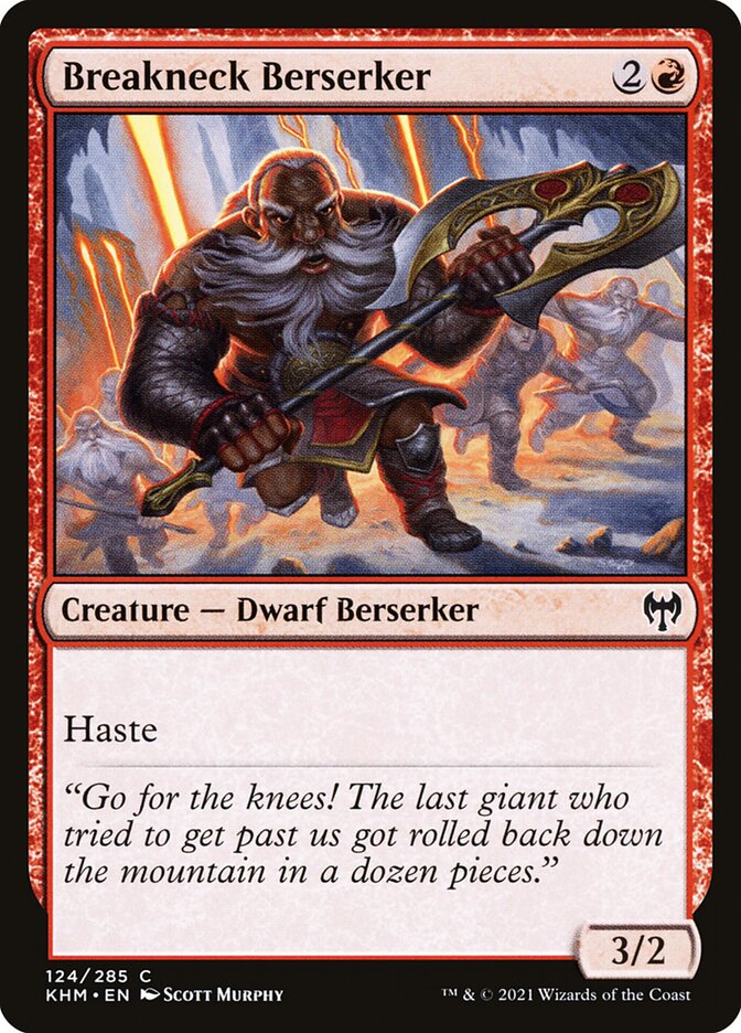 Breakneck Berserker - Kaldheim 124