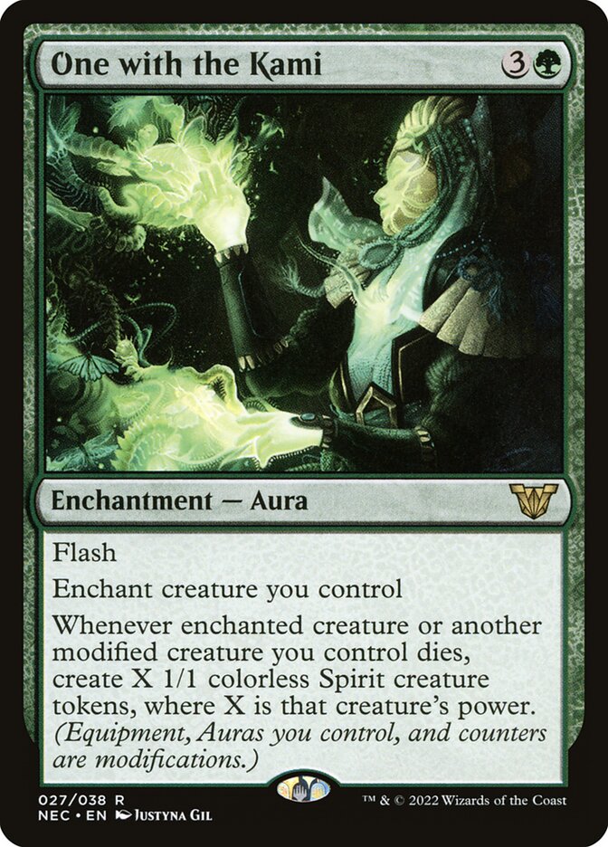 One with the Kami - Neon Dynasty Commander 27