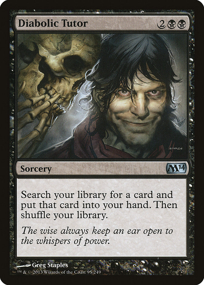 Diabolic Tutor - M14 95 (Foil)