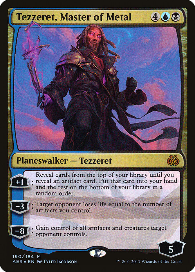 Tezzeret, Master of Metal - AER 190 (Foil)