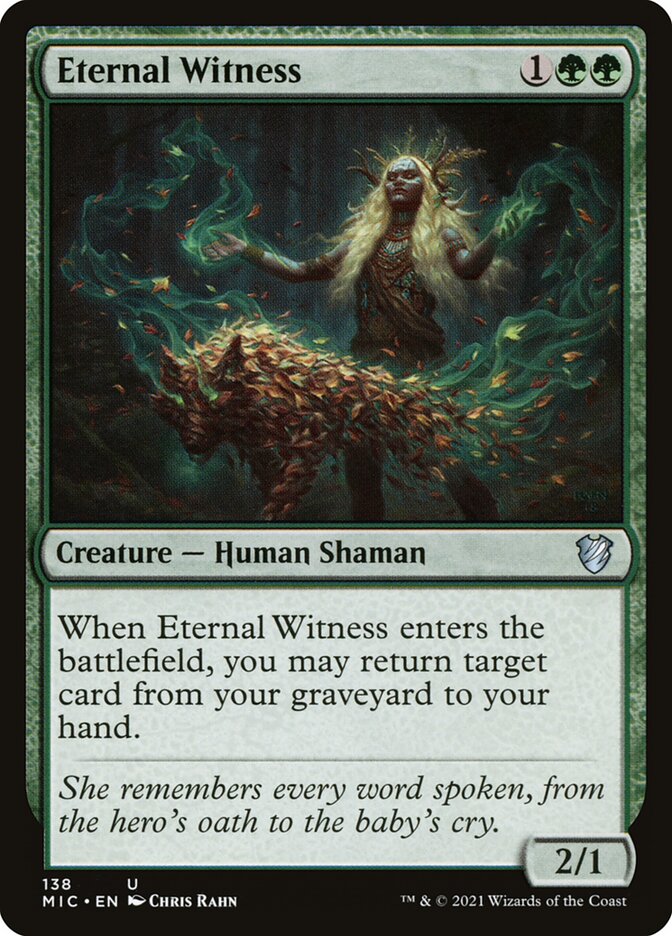 Eternal Witness - MIC 138