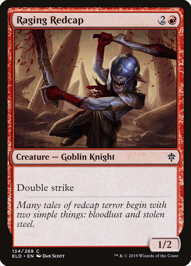 Raging Redcap - Throne of Eldraine 134 (Foil)