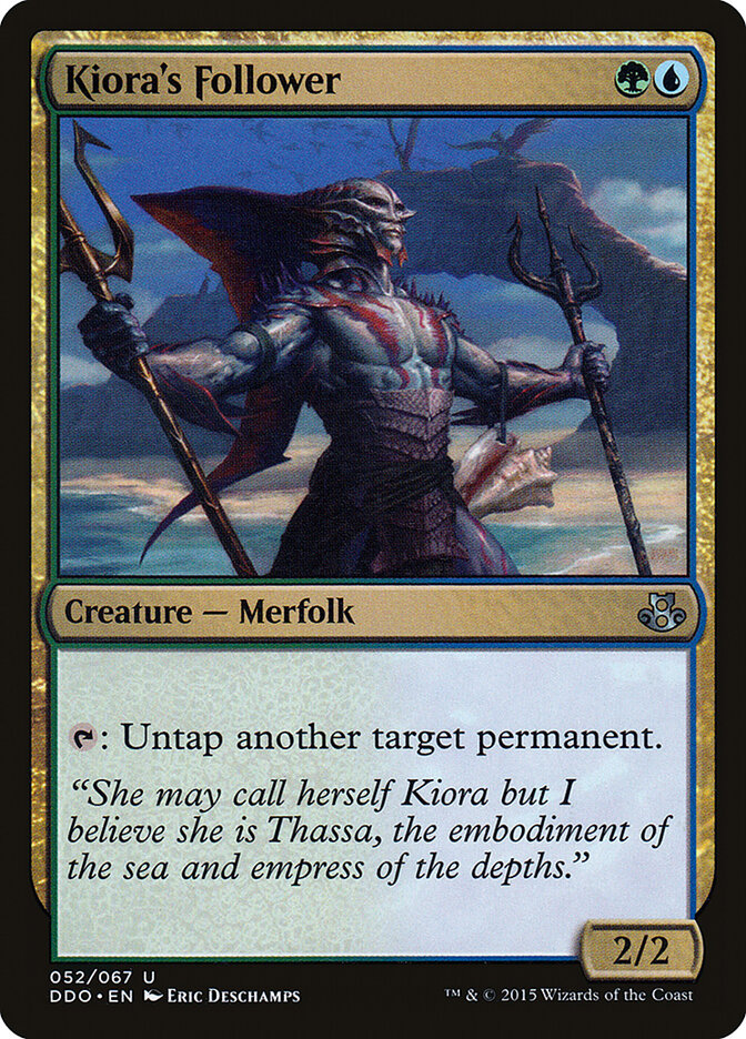 Kiora's Follower - Duel Decks: Elspeth vs. Kiora 52