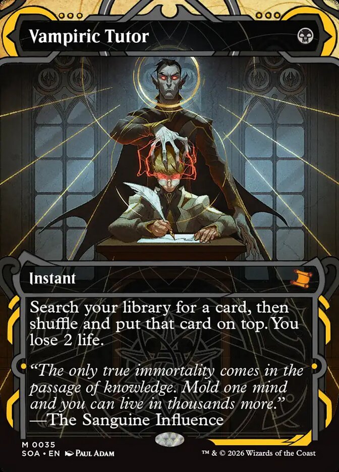 Vampiric Tutor - Secrets of Strixhaven Mystical Archive 35