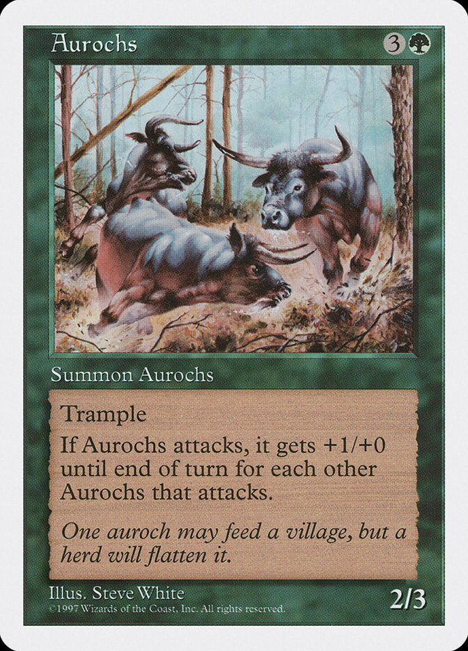 Aurochs - 5ED 279