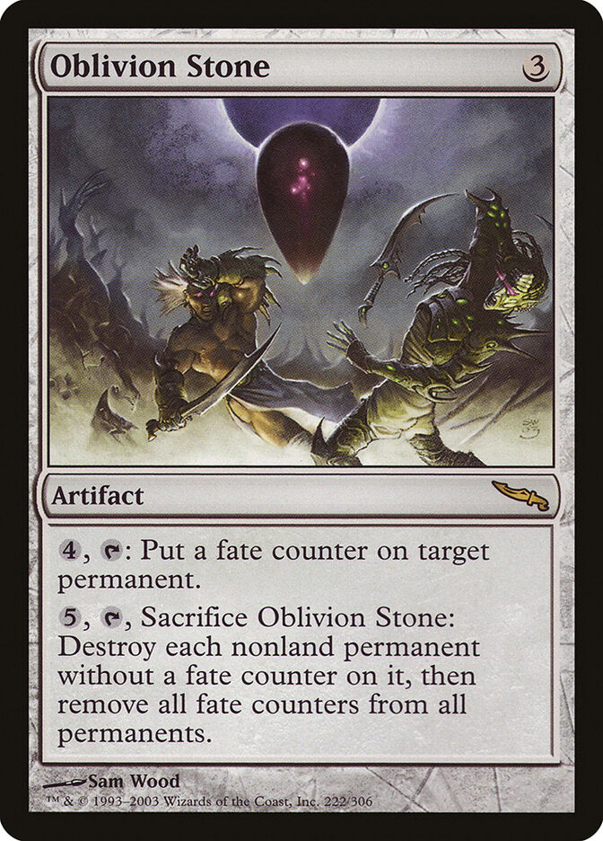Oblivion Stone - Mirrodin 222