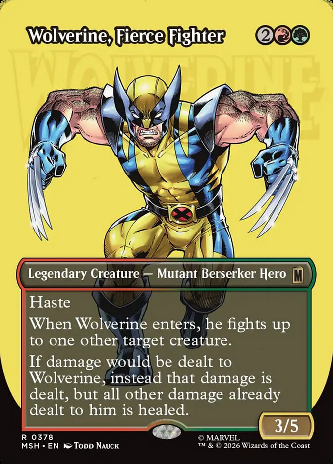 Wolverine, Fierce Fighter - Marvel Super Heroes 378